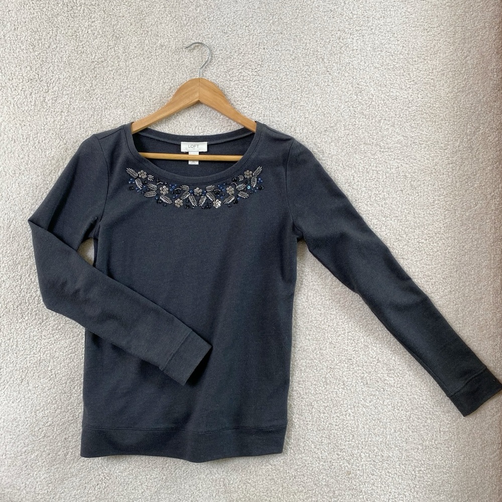 Embellished Loft Sweater